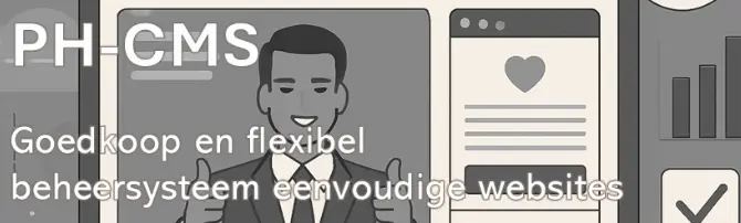 PH-CMS: content management systeem voor eenvoudige websites
